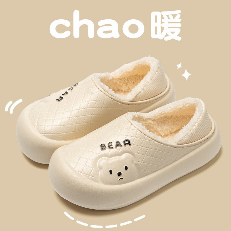 Cotton Slippers Women'S Household Indoor Warm Home Shoes Couple Slippers Men'S Winter Home Shoes Manufacturers - Image 3